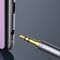 Ugreen AV118 10592 cable 3.5 mm mini jack (male) / 3.5 mm mini jack (female) 1m - silver | Techbox