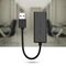 Ugreen external network card RJ45 - USB 2.0 100 Mbps Ethernet black (CR110 20254)