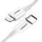 Ugreen US171 Lightning - USB-C MFi PD cable 20W 480Mb/s 1m - white | Techbox