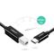 Ugreen US241 USB-C 2.0 - USB-B cable 1 m - black | Techbox