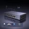 Switch Ugreen 6-Port 1Gb/s Ethernet Switch with PoE - Gray - USB Hubs & Card Readers - Peripherals - Techbox