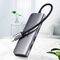 Ugreen CM195 ​​6in1 adapter USB-C - HDMI / 2x USB-A 3.0 / USB-C PD / SD / TF reader - gray | Techbox