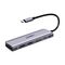 Ugreen CM195 ​​6in1 adapter USB-C - HDMI / 2x USB-A 3.0 / USB-C PD / SD / TF reader - gray | Techbox