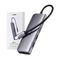 Ugreen CM195 ​​6in1 adapter USB-C - HDMI / 2x USB-A 3.0 / USB-C PD / SD / TF reader - gray | Techbox