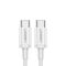 Ugreen US264 60518 USB-C / USB-C PD QC AFC Cable 1m - White - Uncategorized Screen Protection (2) - Screen & Camera Protection - Techbox