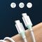 Ugreen US264 60518 USB-C / USB-C PD QC AFC Cable 1m - White - Uncategorized Screen Protection (2) - Screen & Camera Protection - Techbox