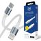 3mk Hyper Cable N-SERIES USB-C / Lightning 50cm PD 3.0 9V/3A 27W - white