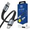 3mk Hyper Cable N-SERIES USB-C / MicroUSB 3m QC 3.0 5V/2A 10W - black