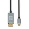 iBox ITVCDP4K video cable adapter 1.8 m USB Type-C DisplayPort Black | Techbox