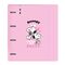 Snoopy A4 cardboard 4 rings binder with sheets