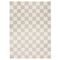 3 Sprouts - EVA Foam Mat - Checkerboard beige - 171 cm x 123 cm / Baby and Children