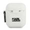 Karl Lagerfeld Silicone Choupette Case for AirPods 1/2 Cover - White - Headsets - Speakers & Headphones - Techbox