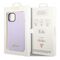 Guess Silicone Vintage Gold Logo Case for iPhone 14 / 15 Plus - Purple