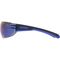 UVEX Equate cycling glasses, black/blue matt/mirror blue | Techbox