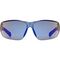 UVEX Equate cycling glasses, black/blue matt/mirror blue | Techbox