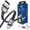 3mk Hyper Cable N-SERIES USB-A / MicroUSB 3m QC 3.0 5V/2A 10W - black