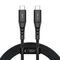 Tech-Protect Ultraboost UB11T USB-C / USB-C PD 100W / QC3.0 Cable 200 cm - Black