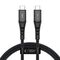 Tech-Protect Ultraboost UB11T USB-C / USB-C PD 240W / QC3.0 Cable 100 cm - Black