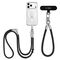 Tech-Protect C10S Rope Phone Lanyard - Black and Titanium