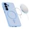 Tech-Protect Magmat MagSafe Case for Samsung Galaxy S26 - Matte Blue