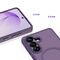 Tech-Protect Magmat MagSafe Case for Samsung Galaxy S26 - Matte Purple