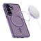 Tech-Protect Magmat MagSafe Case for Samsung Galaxy S26 - Matte Purple