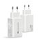 Charger GaN 1 x USB, 2 x USB-C Quick Charge 4+ 65W white | Techbox