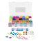 JOYA - Rubber Band Loom Kit, plastic storage box (981046) / Toys