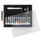 Nassau - Black Wooden Case With Carry Handle Acrylic Set, 21 Pcs (AR099503) / Toys