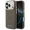 Etui Guess Perforated 4G MagSafe na iPhone 17 Pro - brązowe