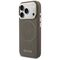 Etui Guess Perforated 4G MagSafe na iPhone 17 Pro - brązowe