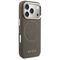 Etui Guess Perforated 4G MagSafe na iPhone 17 Pro - brązowe