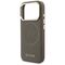 Etui Guess Perforated 4G MagSafe na iPhone 17 Pro - brązowe