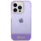 Etui Guess Translucent na iPhone 14 Pro Max - fioletowe