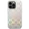 Etui Karl Lagerfeld Karl Lagerfeld Monogram Iridescent na iPhone 14 Pro - srebrne