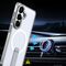 Hybrid Armor X Case for Samsung Galaxy A36 / A37 with Stand Compatible with MagSafe - Transparent