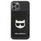 Portfel magentyczny Karl Lagerfeld Wallet CardSlot Saffiano Choupette Head MagSafe na telefon - czarny