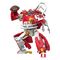 Transformers x NFL Action Figure Kansas City Chiefs: KC-59 14 cm