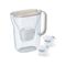 Brita Style Essential filter jug + 2 Maxtra Pro Pure Performance filter cartridges (sand-coloured)
