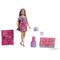 Barbie - Glam Party Unboxed Pink Curvy Doll (JFY67) / Toys