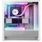 NZXT H5 Flow RGB Midi Tower White - Computer Cases - PC Cases & Accessories - Techbox