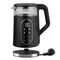 GreenBlue Cordless Electric Kettle, 1.7 L capacity, glass water tank, easy-to-read display, temperature selection, 2200 W, GB670 B