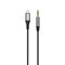 Dudao audio cable Lightning - mini jack 3.5mm 1m gray (L11PRO)