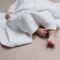 Ooh Noo - Popcorn Baby Blanket - White - 75x95 cm / Baby and Children