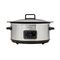 Crock-Pot CSC112X 6.5-litre slow cooker (silver)