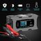 Qoltec 52493 Charger 12V 10A | Rectifier with repair function for AGM GEL LiFePO4 battery | LCD
