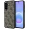Etui Guess 4G Classic na Samsung Galaxy A37 5G - brązowe