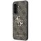 Etui Guess Leather 4G Metal Logo na Samsung Galaxy A37 5G - brązowe
