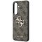 Etui Guess Leather 4G Metal Logo na Samsung Galaxy A37 5G - brązowe