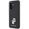 Etui Karl Lagerfeld Saffiano w/ K&C Metal Logo na Samsung Galaxy A57 5G - czarne